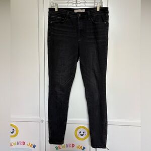 Athleta Sculptek Ultra Skinny Zip Jean Carbon Wash